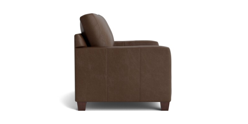 Carolina Leather Track Arm Loveseat 388542L52