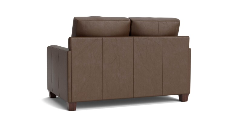 Carolina Leather Track Arm Loveseat 388542L60