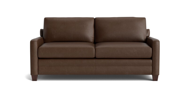 Carolina Leather Track Arm Sofa 38856QL61