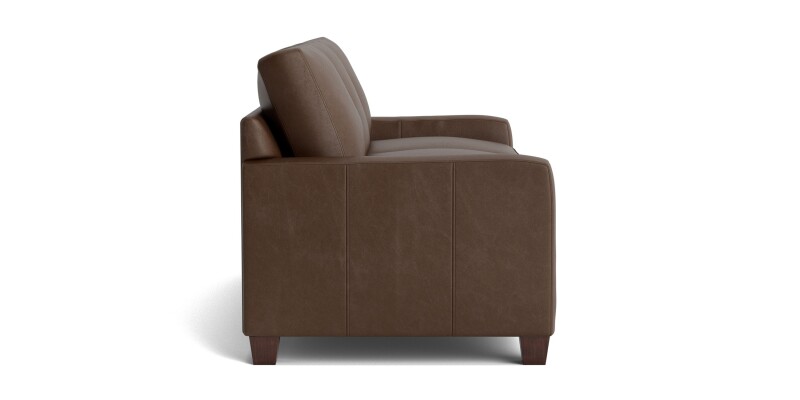 Carolina Leather Track Arm Sofa 388572L61