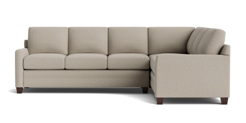 Carolina Track Arm L-Shaped Sectional 3885LLSECTRKIT31