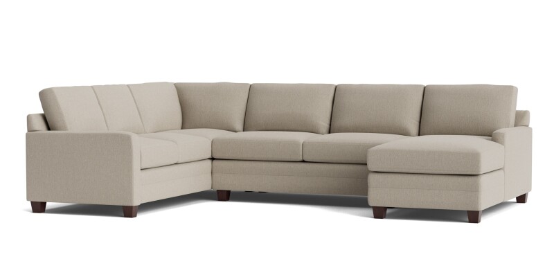 Carolina Track Arm U-Shaped Sectional 3885USECTKIT25