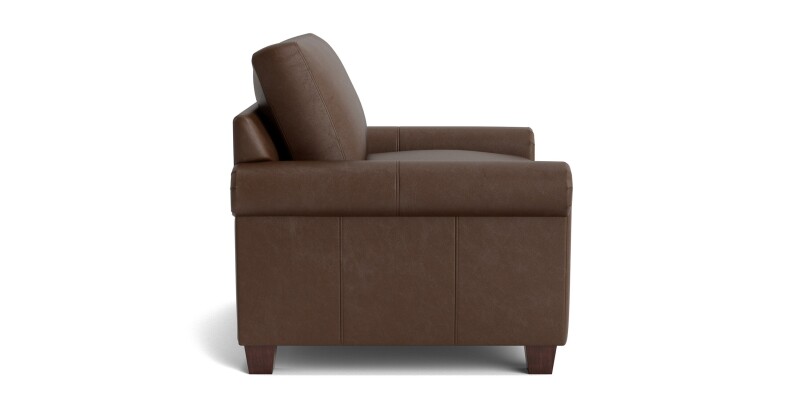 Carolina Leather Panel Arm Chair 388718L61