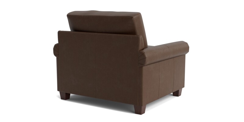 Carolina Leather Panel Arm Chair 388718L61