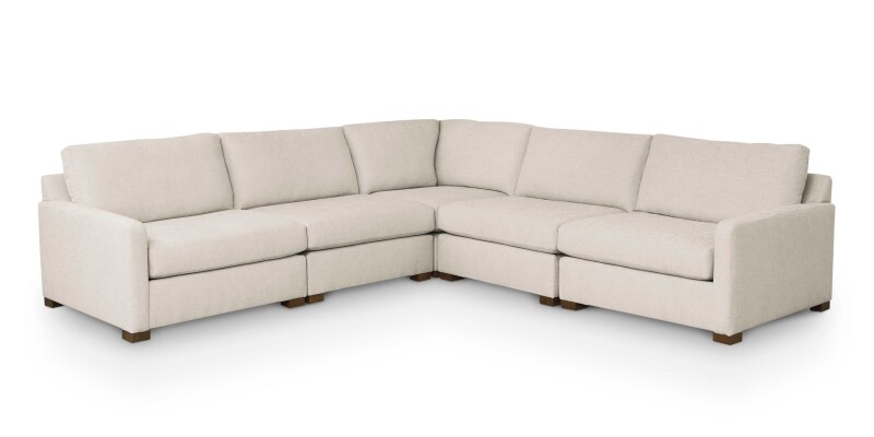 Colby Thin Track Arm Modular L-Shaped Sectional 3892LSECTFC5FC2320LOUNGE