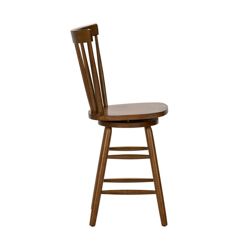 Creations 24 Inch Swivel Counter Chair - Tobacco 38B1724