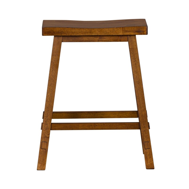 Creations 24 Inch Sawhorse Counter Stool - Tobacco (RTA) 38B1824