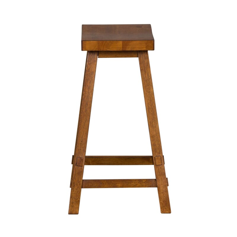 Creations 24 Inch Sawhorse Counter Stool - Tobacco (RTA) 38B1824