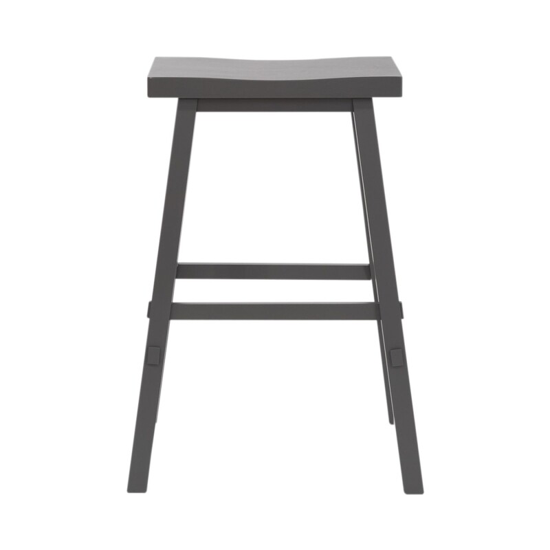 Creations 24 Inch Sawhorse Counter Stool- Gray 38B1824G