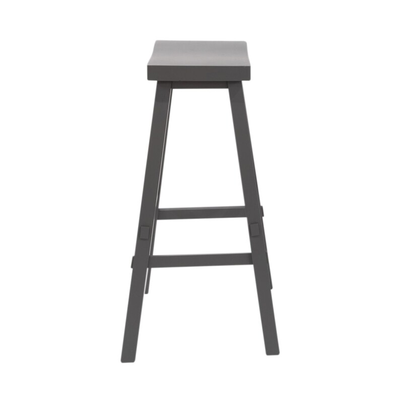 Creations 24 Inch Sawhorse Counter Stool- Gray 38B1824G