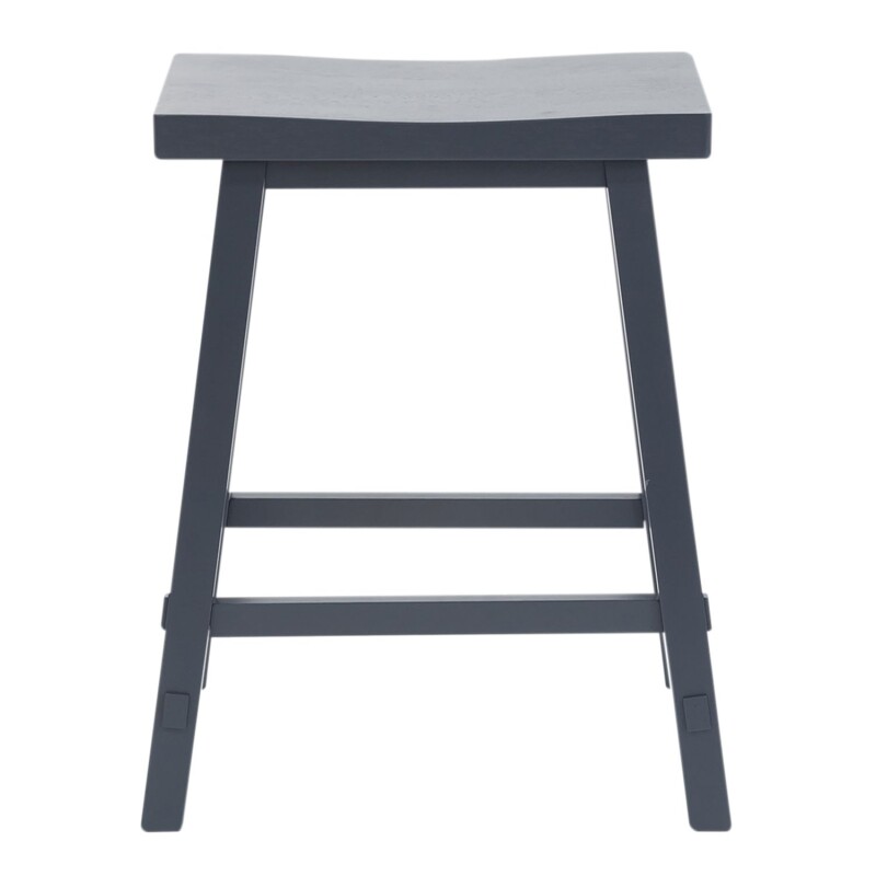 Creations 24 Inch Sawhorse Counter Stool- Navy 38B1824N
