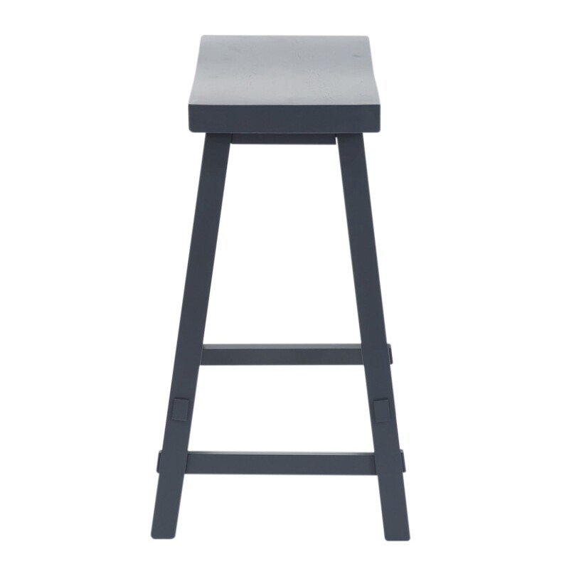 Creations 24 Inch Sawhorse Counter Stool- Navy 38B1824N