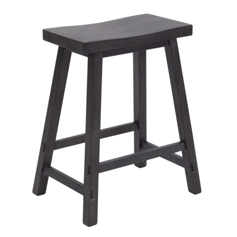 Creations 24 Inch Sawhorse Counter Stool - Slate 38B1824S