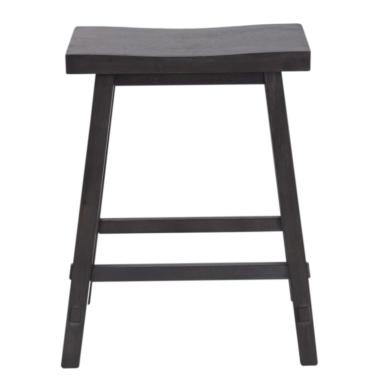 Creations 24 Inch Sawhorse Counter Stool - Slate 38B1824S
