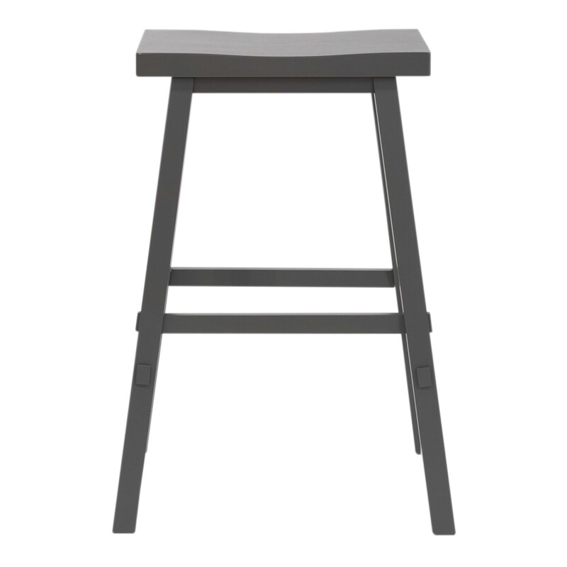 Creations 30 Inch Sawhorse Stool- Gray 38B1830G