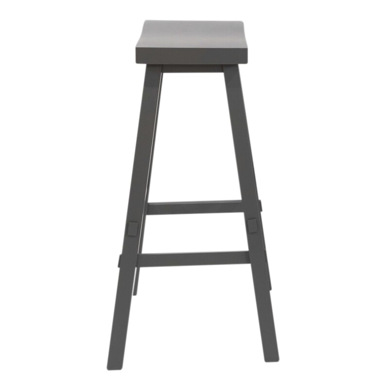 Creations 30 Inch Sawhorse Stool- Gray 38B1830G