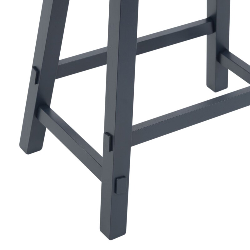 Creations 30 Inch Sawhorse Stool- Navy 38B1830N