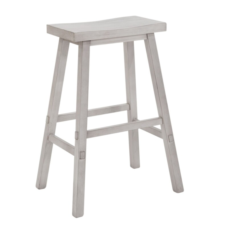 Creations 30 Inch Sawhorse Stool- White 38B1830W
