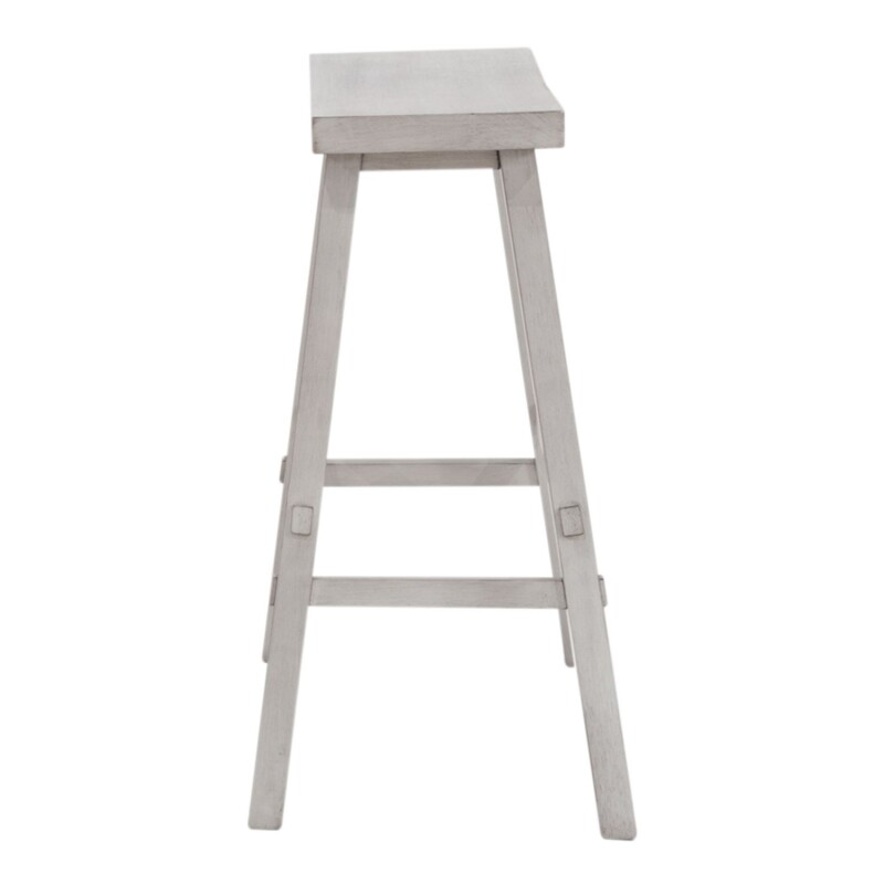 Creations 30 Inch Sawhorse Stool- White 38B1830W