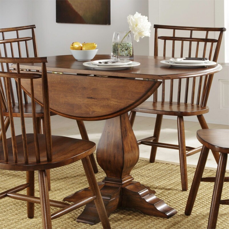 Creations Drop Leaf Pedestal Table Base 38P4242