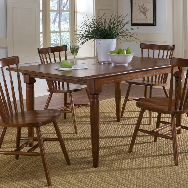 Creations Butterfly Leaf Table - Tobacco 38T300