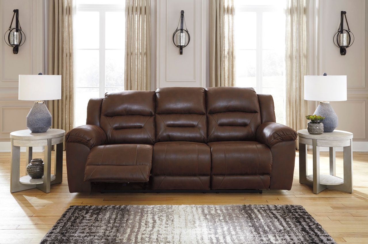 Stoneland Power Reclining Sofa In Chocolate 3990487