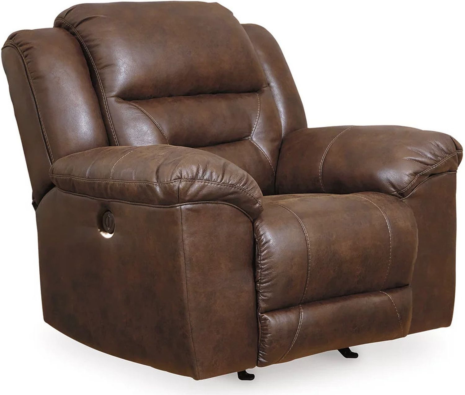 Stoneland Power Recliner In Chocolate 3990498