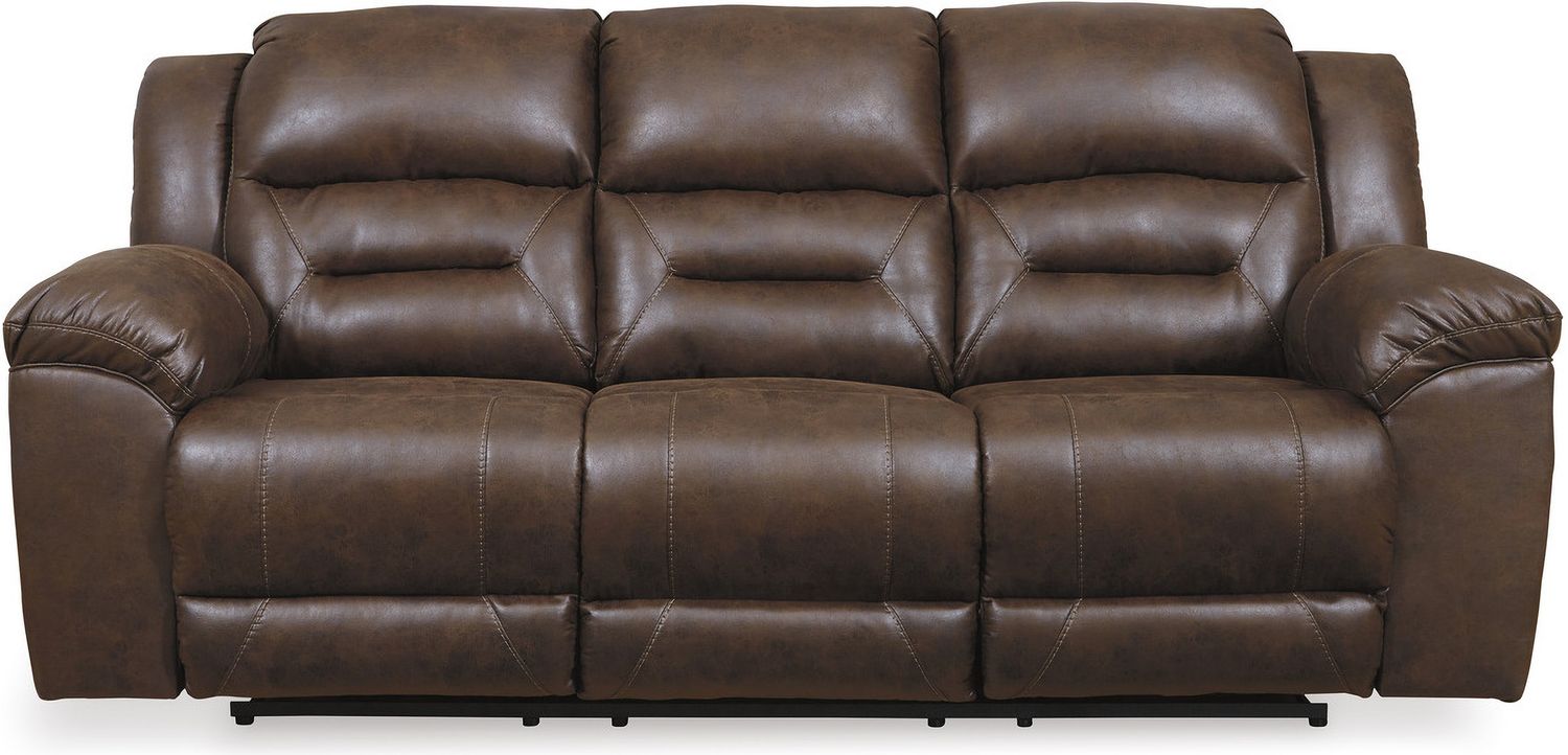 Stoneland Reclining Living Room Set In Chocolate 39904U1