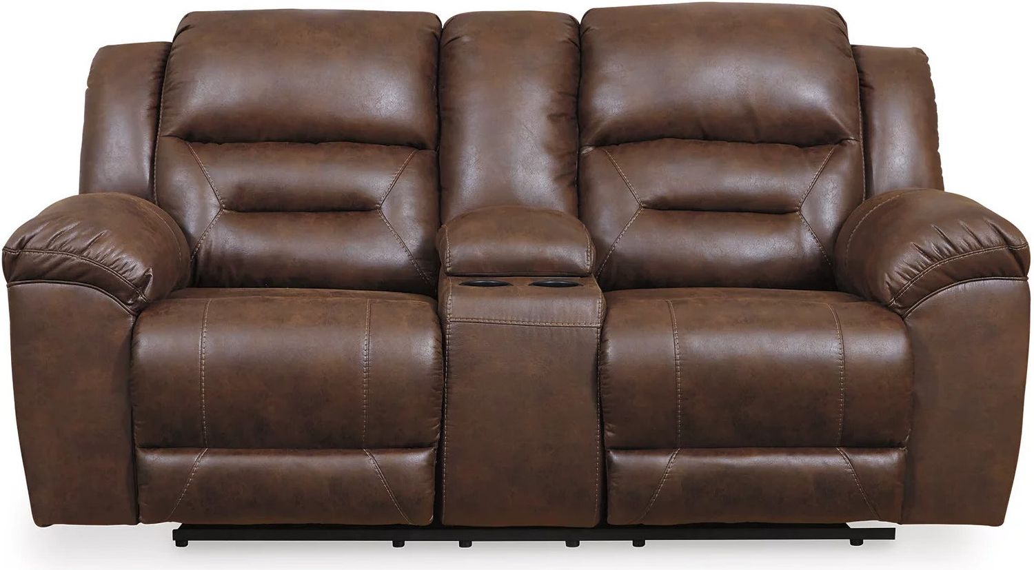 Stoneland Reclining Living Room Set In Chocolate 39904U1