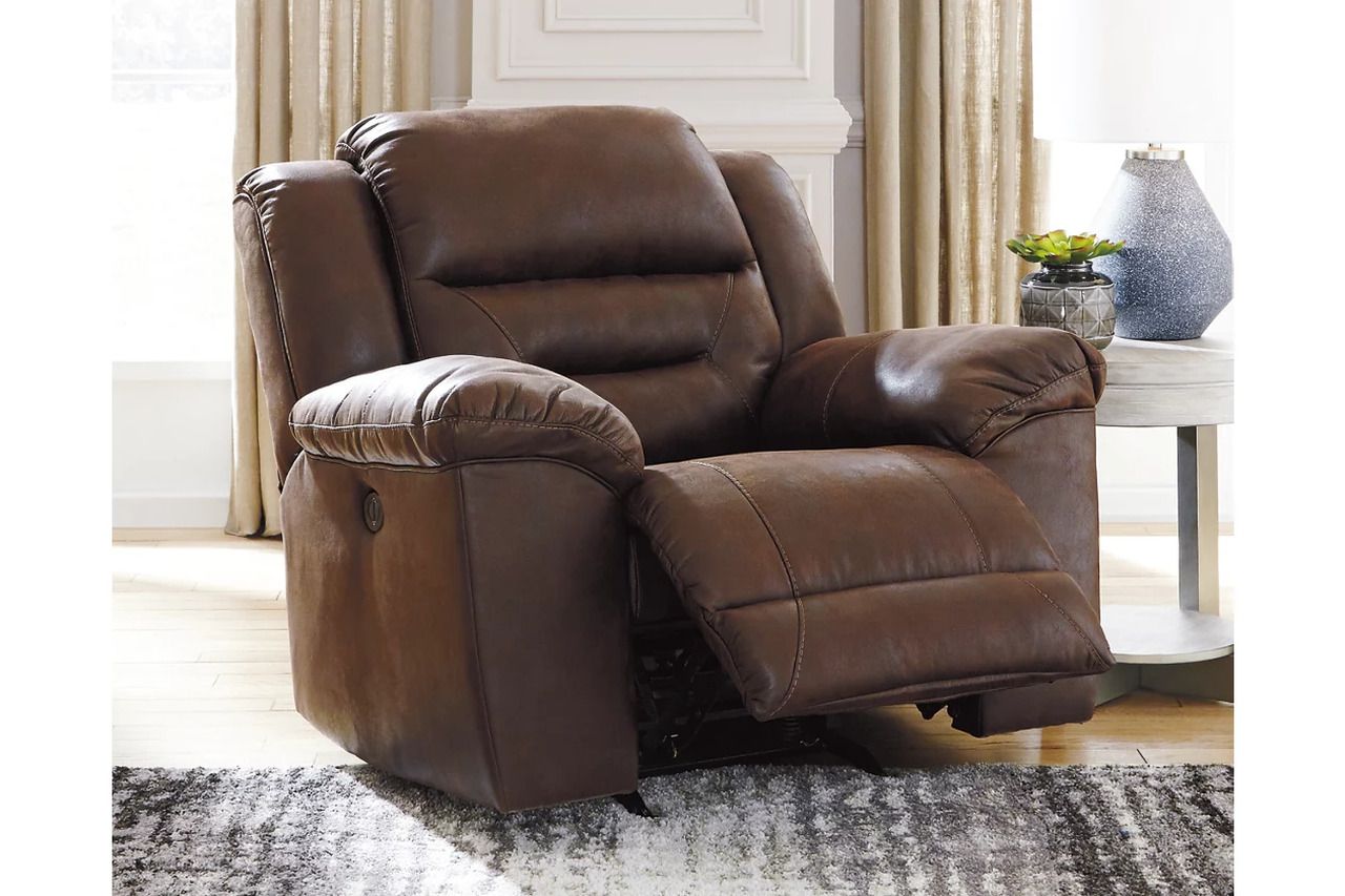 Stoneland Power Reclining Living Room Set In Chocolate 39904U2