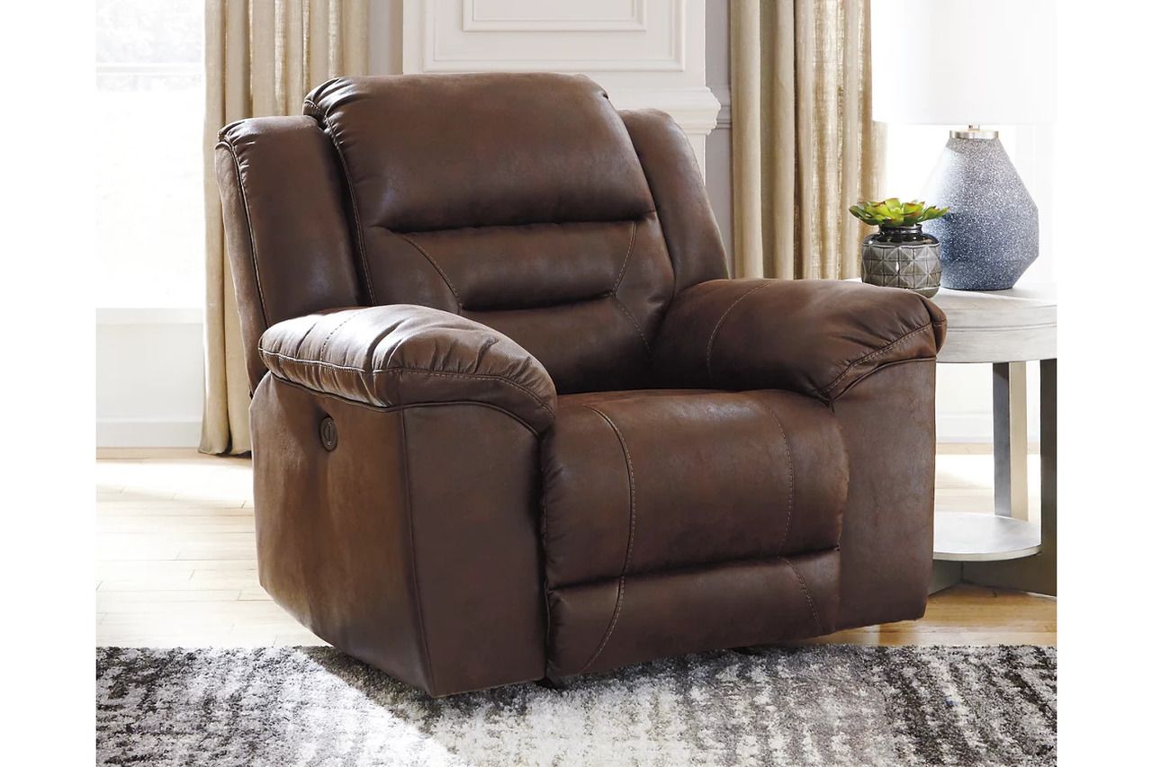 Stoneland Power Reclining Living Room Set In Chocolate 39904U2