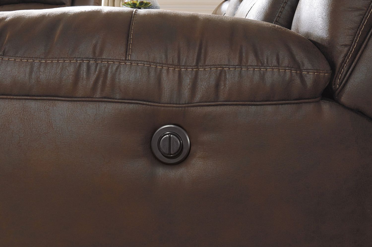 Stoneland Power Reclining Living Room Set In Chocolate 39904U2