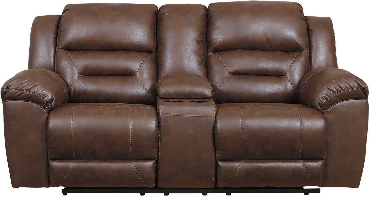 Stoneland Power Reclining Living Room Set In Chocolate 39904U2