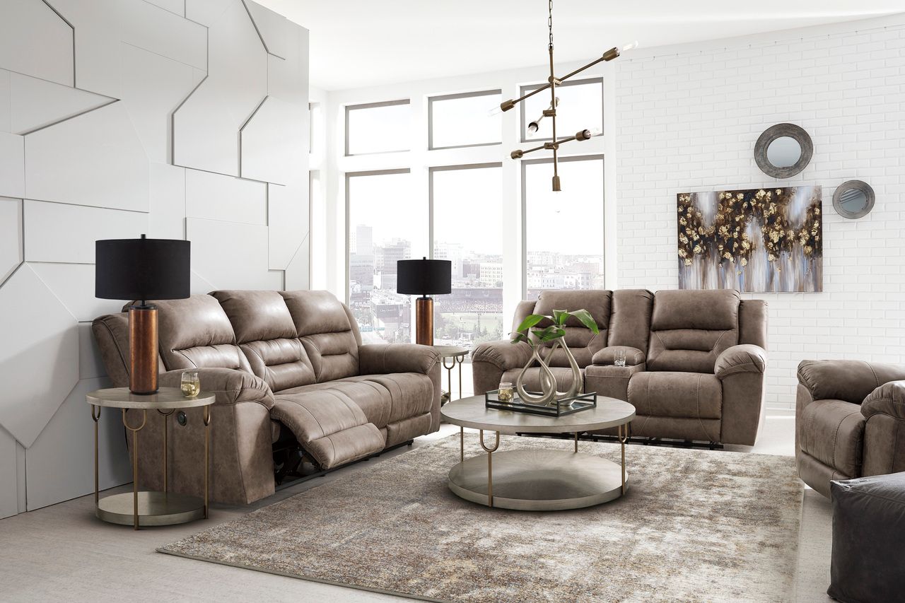 Stoneland Power Reclining Sofa In Fossil 3990587