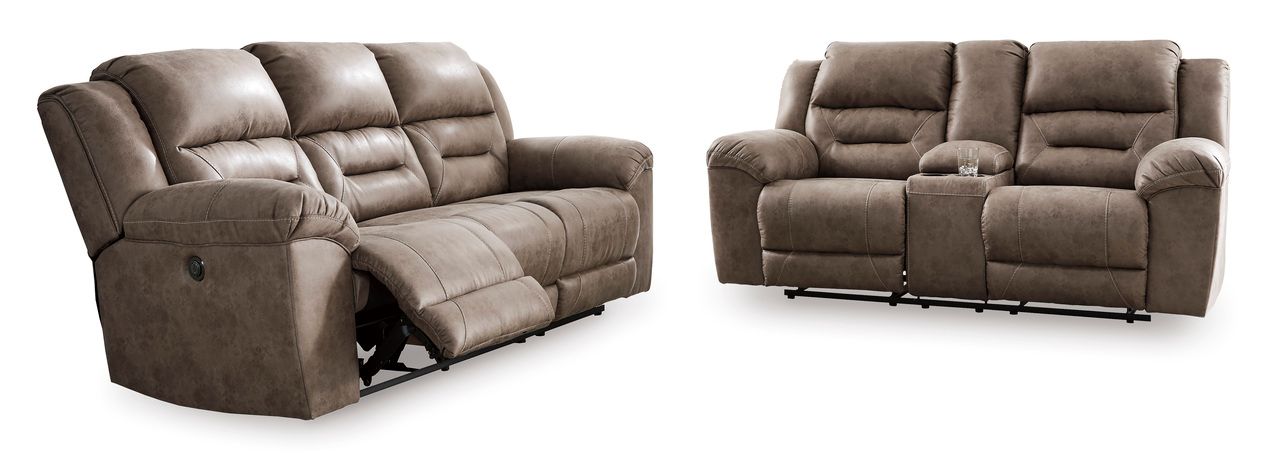 Stoneland Power Reclining Sofa In Fossil 3990587