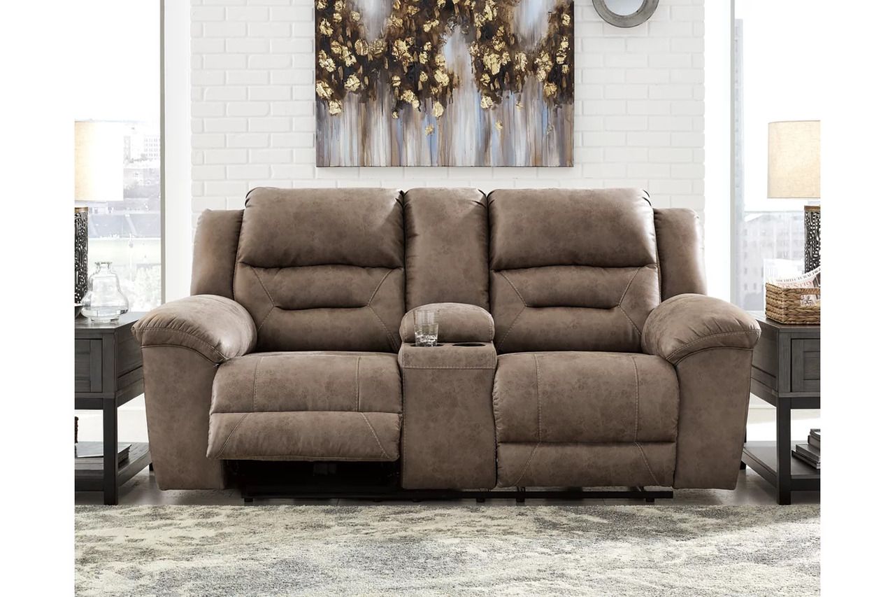 Stoneland Reclining Living Room Set In Fossil 39905U1