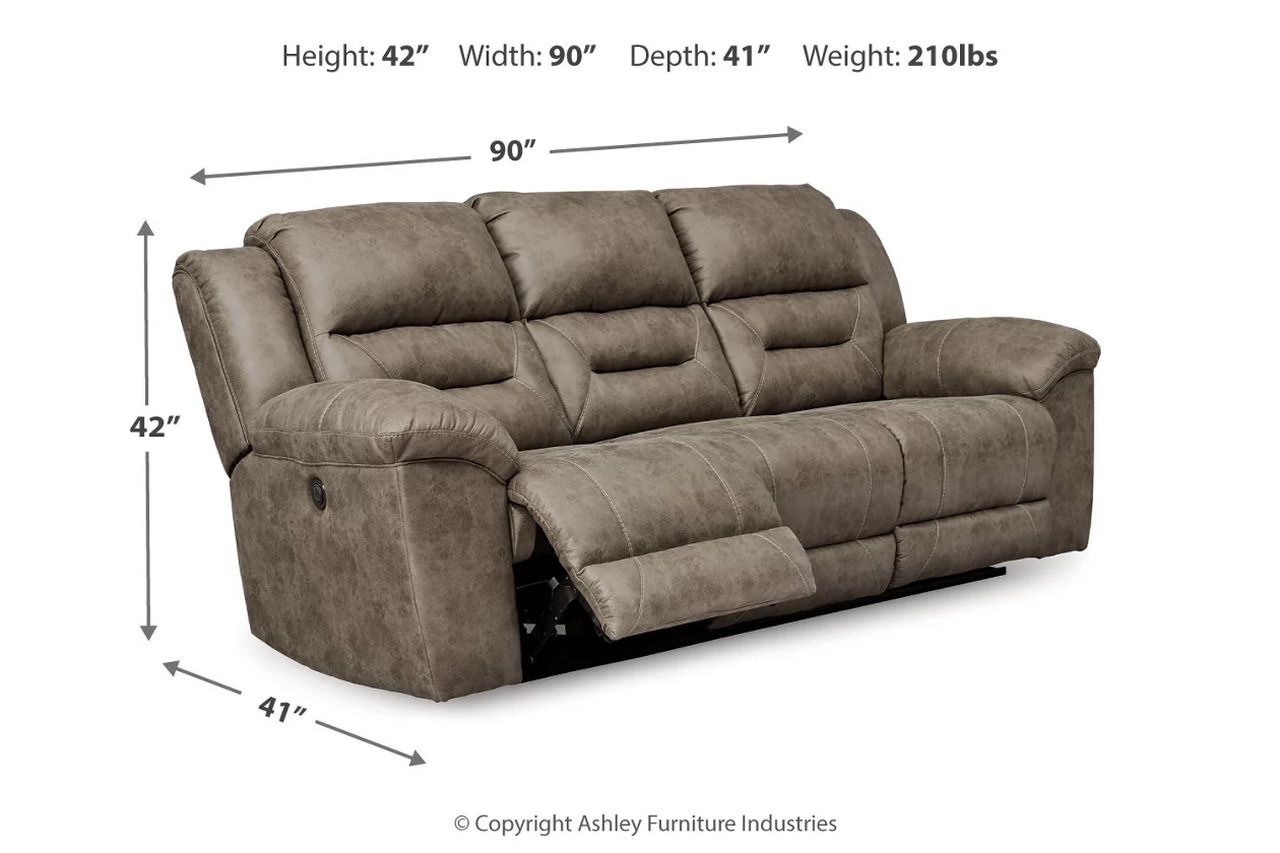 Stoneland Reclining Living Room Set In Fossil 39905U1