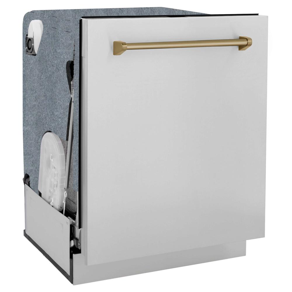 Autograph Edition 30 in. Kitchen Package with Stainless Steel Dual Fuel Range and Range Hood with Champagne Bronze Accents 3AKPRARHDWM30CB, product image 12 of 17