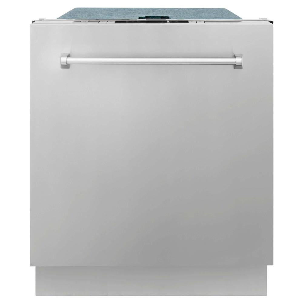 30 in. Kitchen Package with Stainless Steel Dual Fuel Range, Modern Over The Range Microwave and Tall Tub Dishwasher 3KPRAOTR30DWV