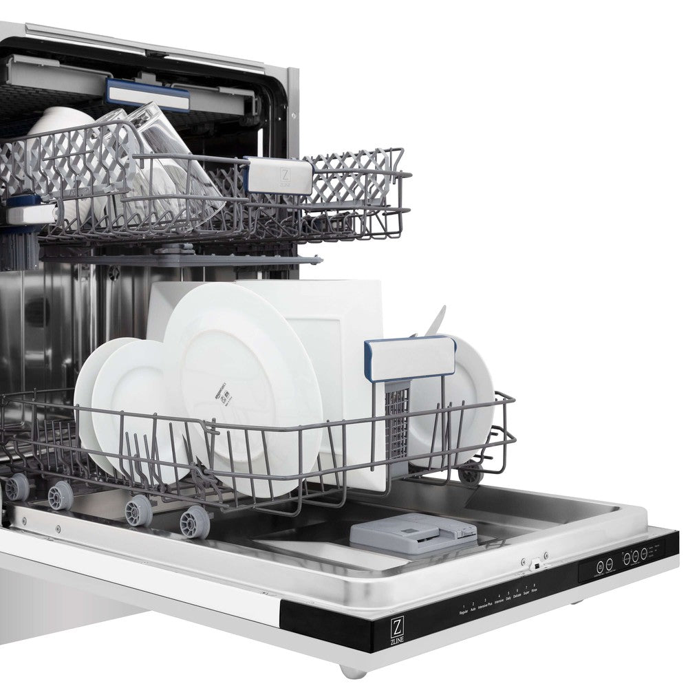 30 in. Kitchen Package with Stainless Steel Dual Fuel Range, Convertible Vent Range Hood and Tall Tub Dishwasher 3KPRARH30DWV