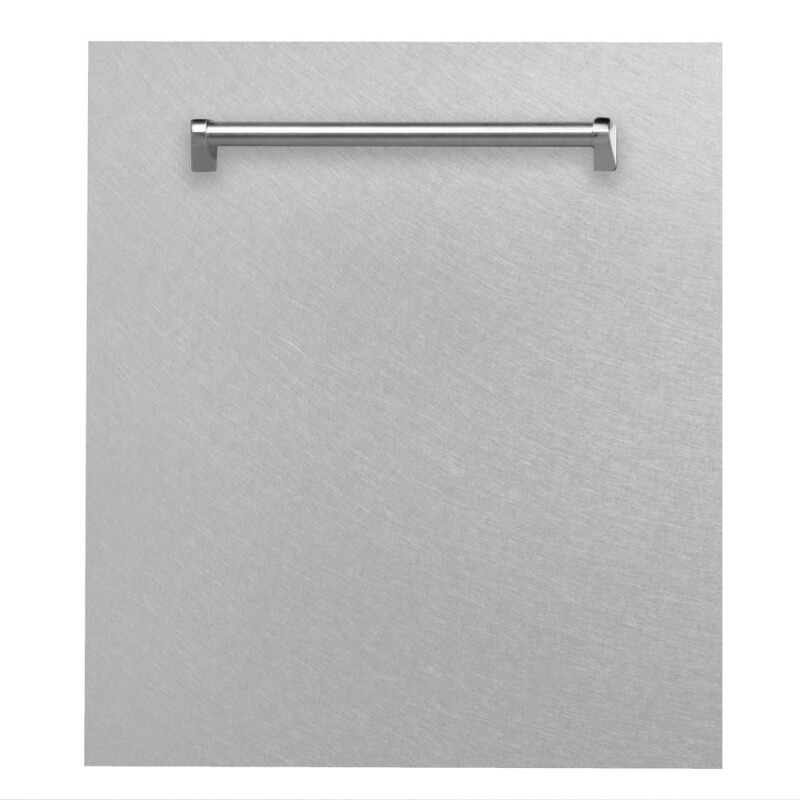 30 in. Kitchen Package with Satin Stainless Dual Fuel Range, Ducted Vent Range Hood and Dishwasher 3KPRASRH30DW