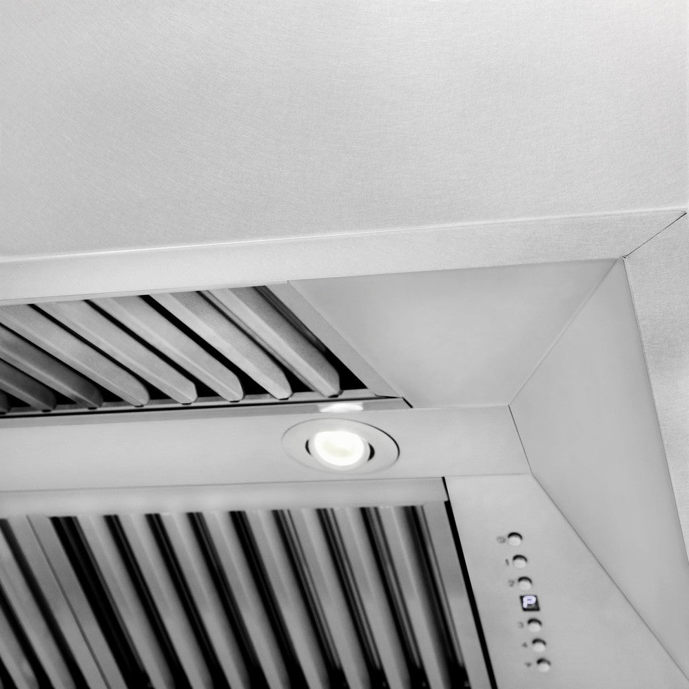 36 in. Kitchen Package with Satin Stainless Dual Fuel Range, Ducted Vent Range Hood and Tall Tub Dishwasher 3KPRASRH36DWV
