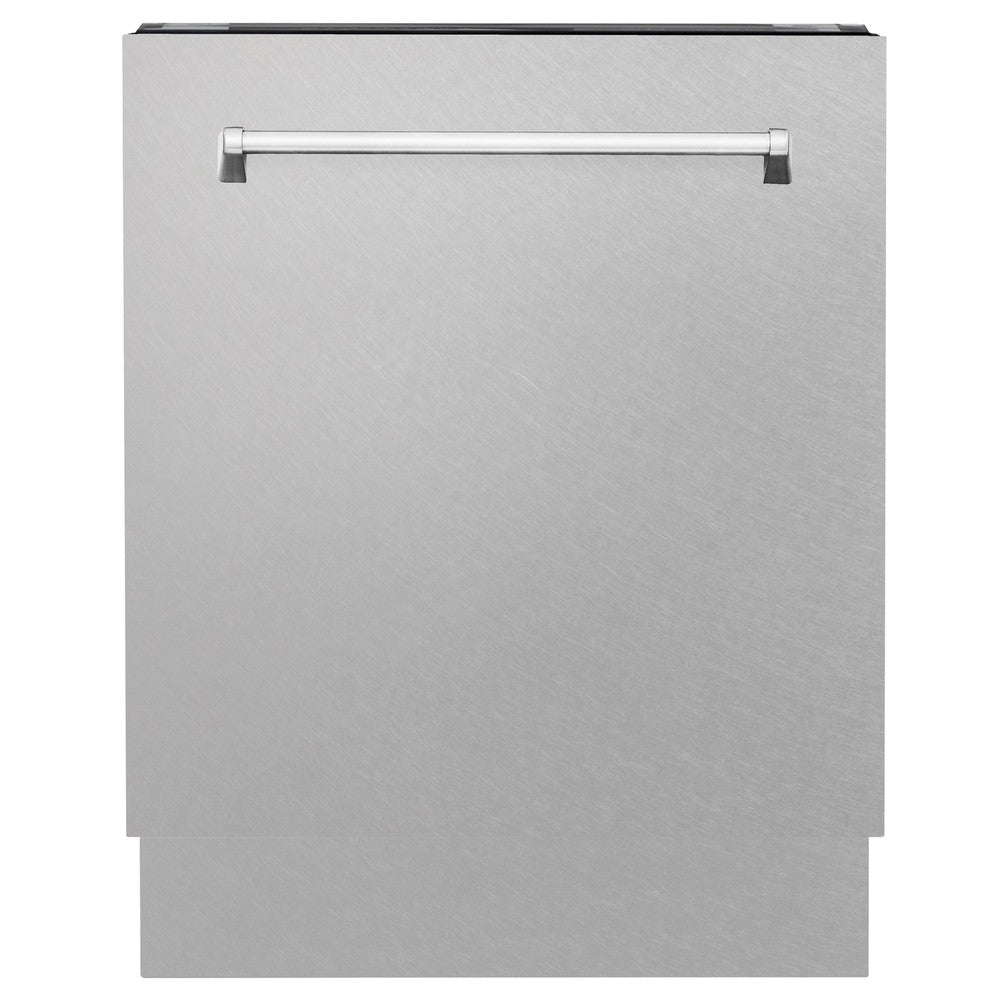 48 in. Kitchen Package with Satin Stainless Dual Fuel Range, Ducted Vent Range Hood and Tall Tub Dishwasher 3KPRASRH48DWV