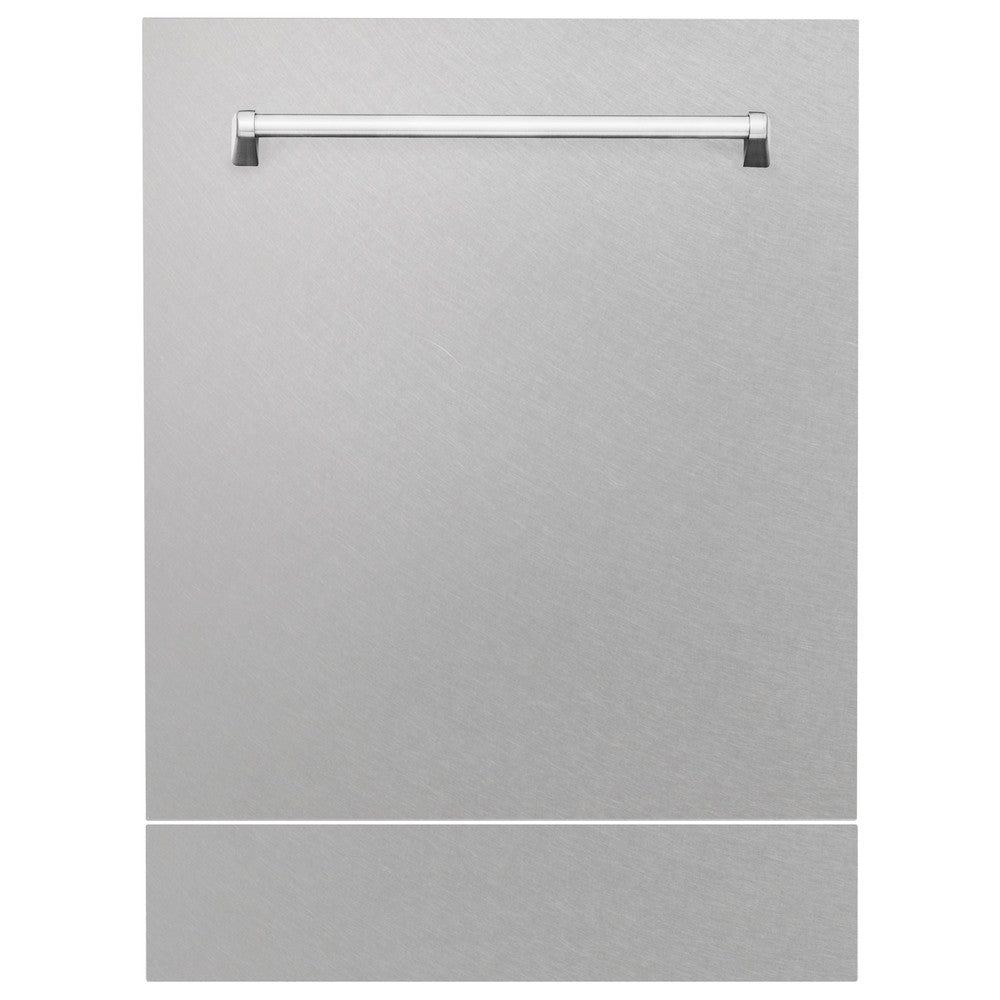 48 in. Kitchen Package with Satin Stainless Dual Fuel Range, Ducted Vent Range Hood and Tall Tub Dishwasher 3KPRASRH48DWV