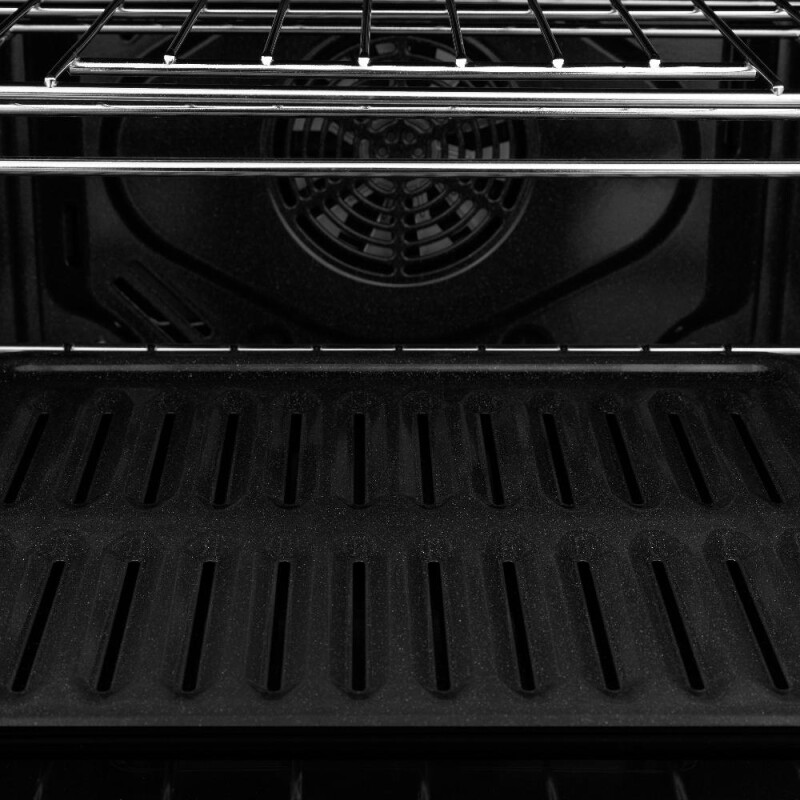 Kitchen Package with 36 in. Black Stainless Steel Rangetop, 36 in. Convertible Range Hood and Double Wall Oven 3KPRTBRH36AWD