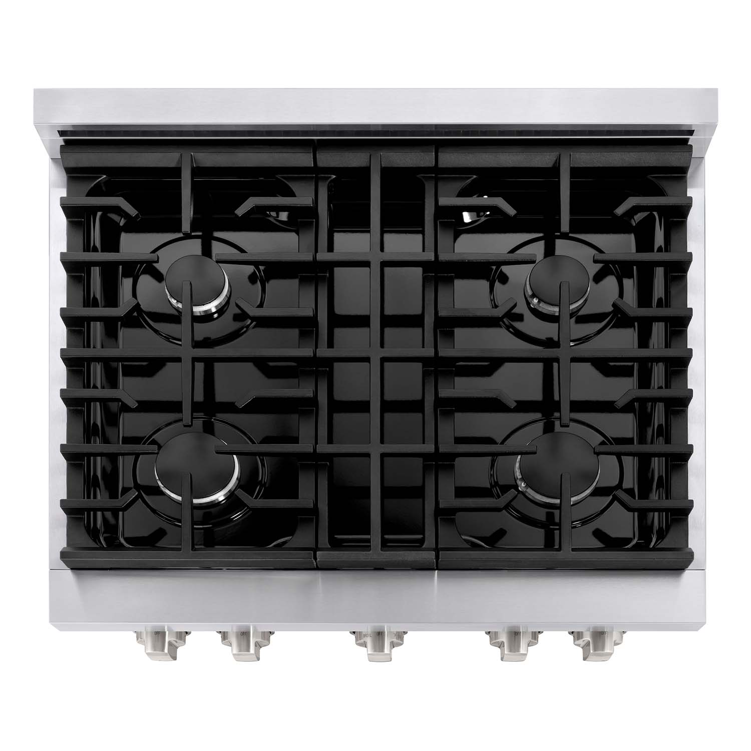 30 in. Kitchen Package with Stainless Steel Gas Range, Modern Over The Range Microwave and Tall Tub Dishwasher 3KPSGROTR30DWV