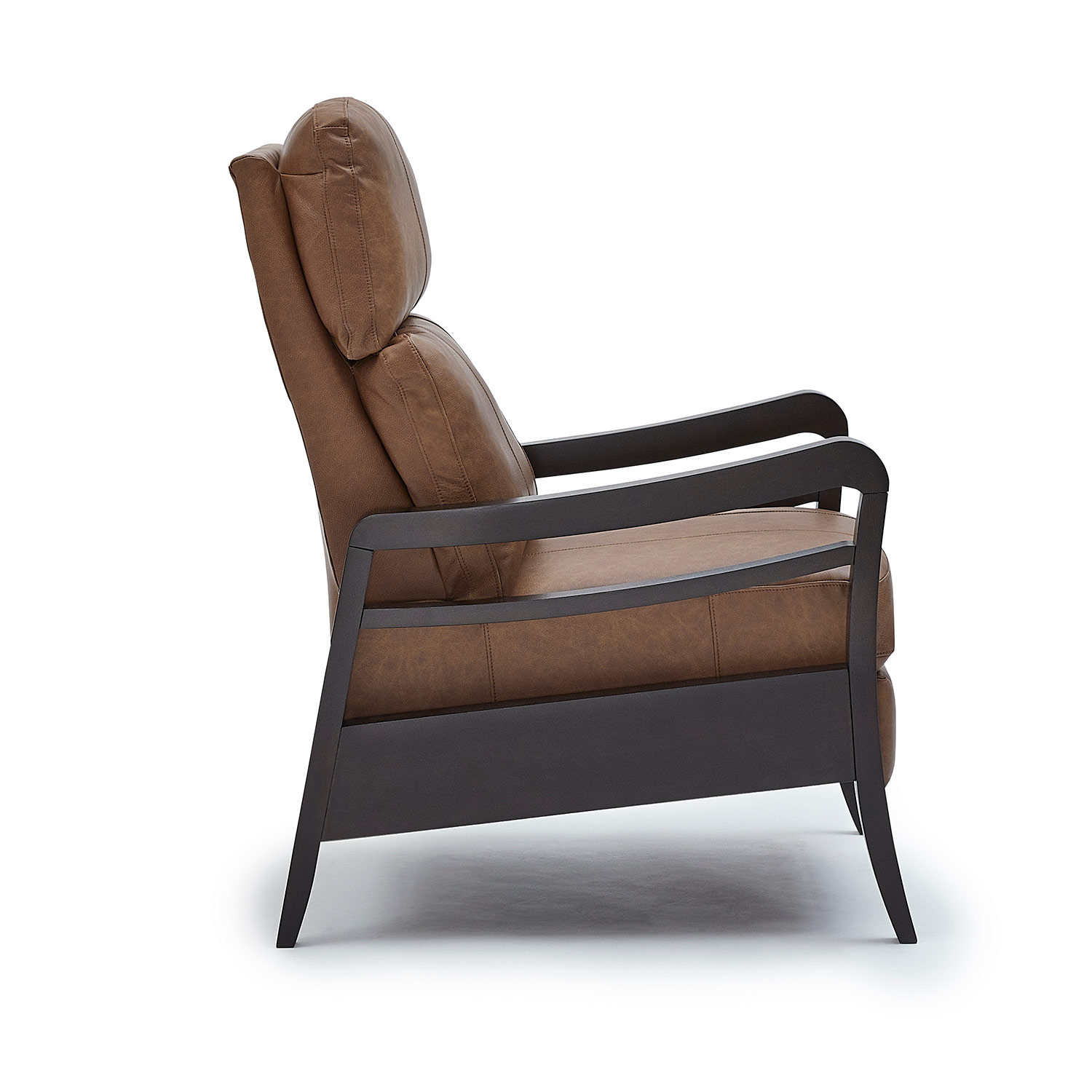 Ryberson - Modern High Leg Recliner - Dark Walnut - 3L00DW 3L00DW