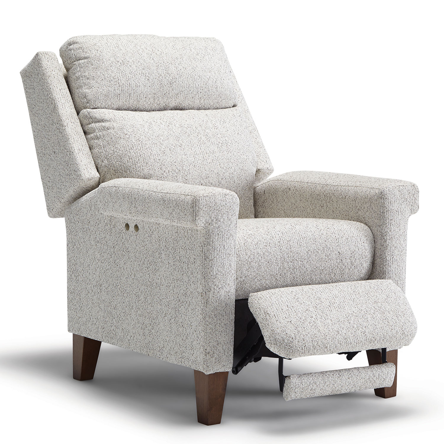 Prima - High-leg Recliner - Dark Walnut - 3LP40DW 3LP40DW