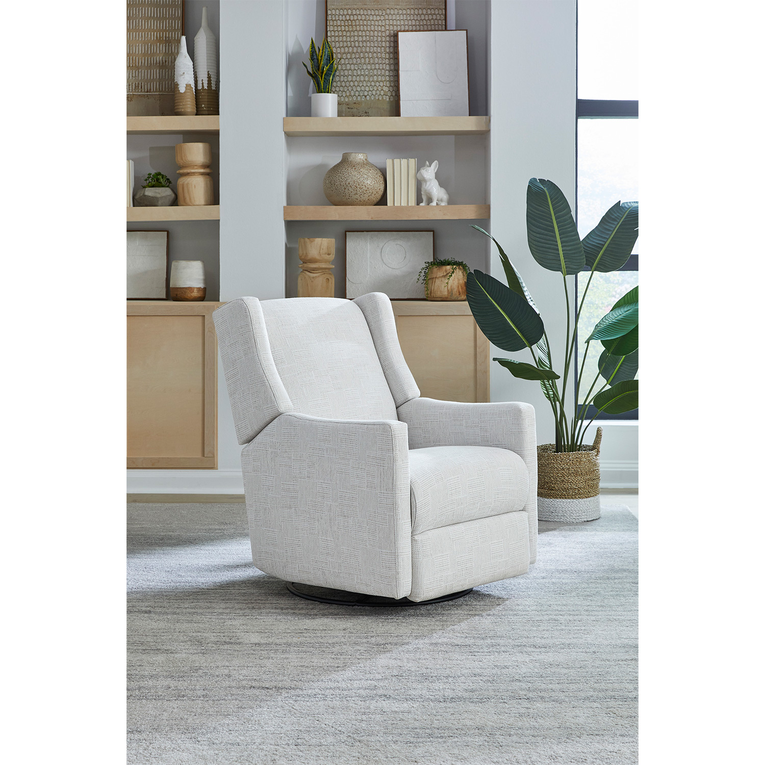 Lillian - Modern Styled Swivel Glider Recliner - 3NI15 3NI15
