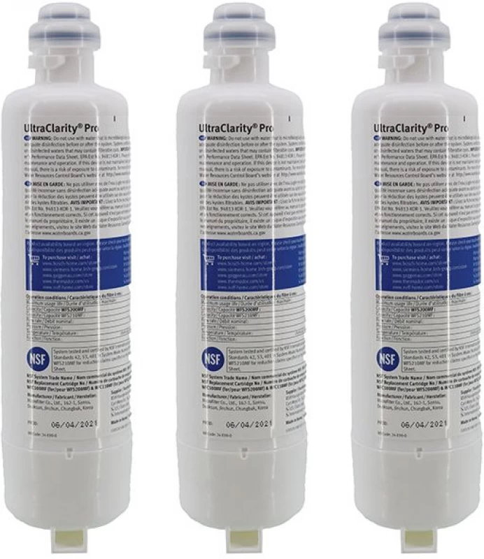 UltraClarityPro Water Filter (3 Pack of BORPLFTR50  BORPLFTR55  RA450022  REPLFLTR55)   11050659 3PACKOFBORPLFTR50